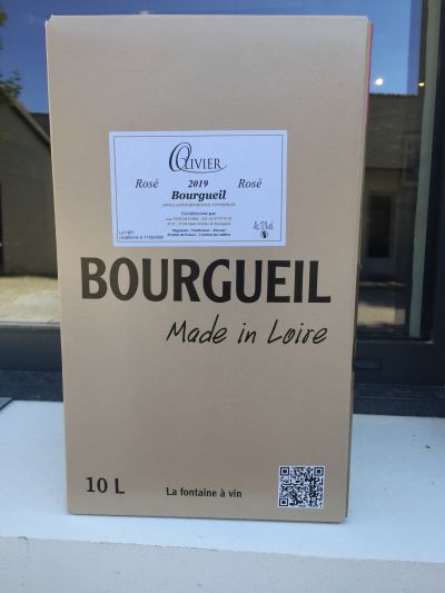 Bag in Box - Rosé de Bourgueil 2022 - 10L