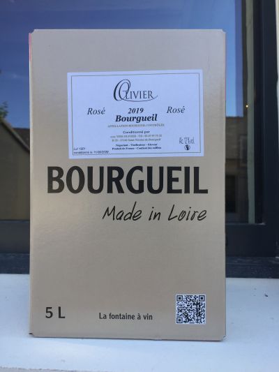 Bag in Box - Rosé de Bourgueil 2022 - 5L