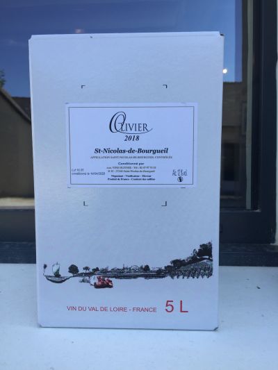 Bag In Box - St Nicolas de Bourgueil 2022 - 5L