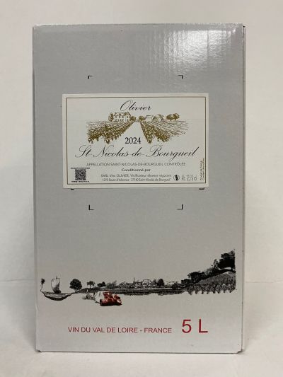 Bag In Box - St Nicolas de Bourgueil 2024 - 5L