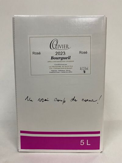 Bag in Box - Rosé de Bourgueil 2023 - 5L