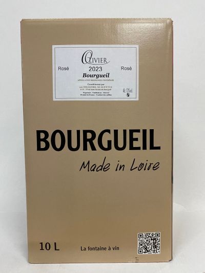 Bag in Box - Rosé de Bourgueil 2023 - 10L